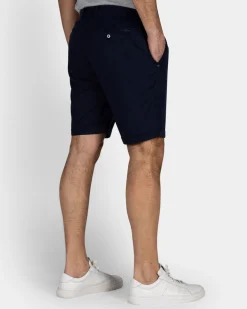 NZA New Zealand Auckland Navy chino short met stretch
