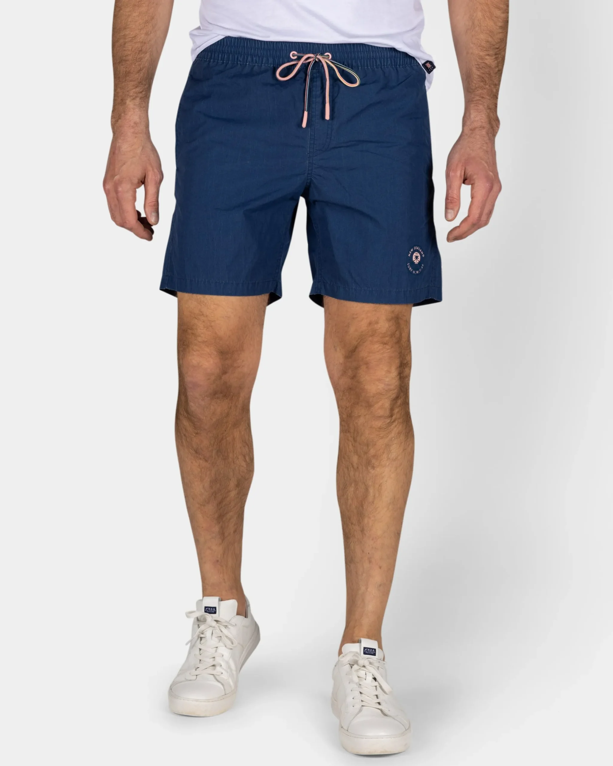 NZA New Zealand Auckland Navy effen zwembroek met lycra binnenbroek