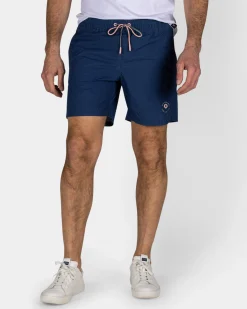 NZA New Zealand Auckland Navy effen zwembroek met lycra binnenbroek