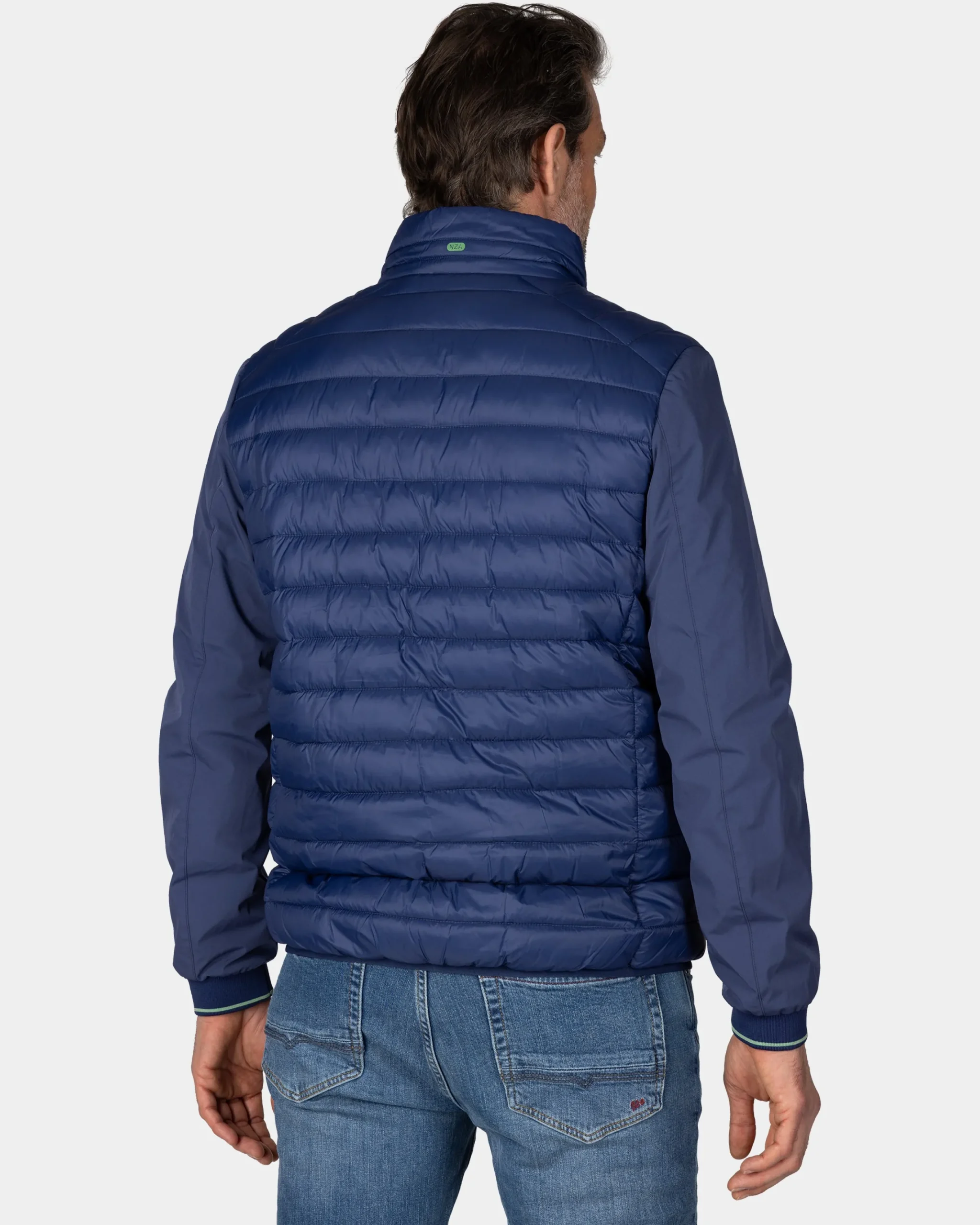 NZA New Zealand Auckland Navy gewatteerd jack