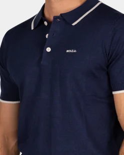 NZA New Zealand Auckland Navy jersey polo -