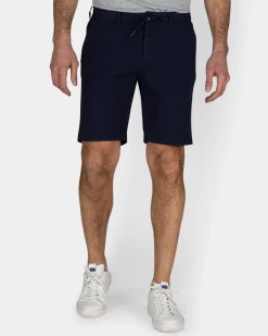 NZA New Zealand Auckland Navy katoenen short met stretch