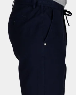 NZA New Zealand Auckland Navy katoenen short met stretch