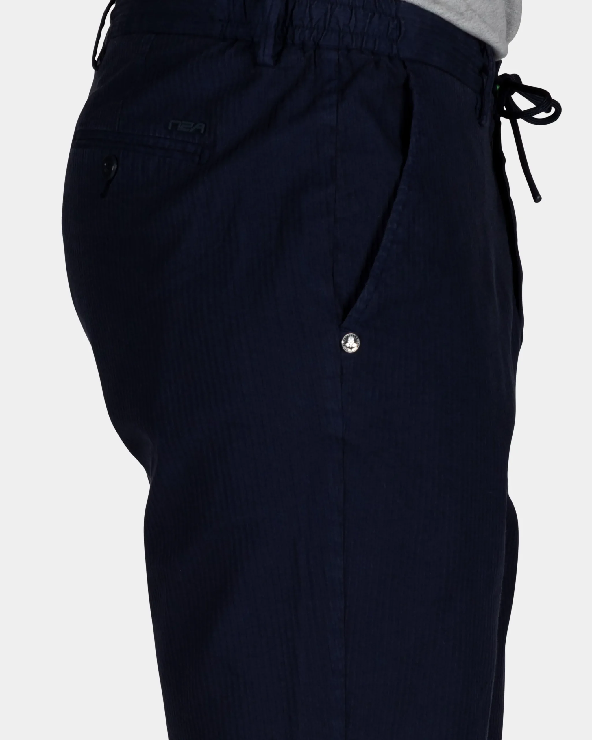 NZA New Zealand Auckland Navy katoenen short met stretch