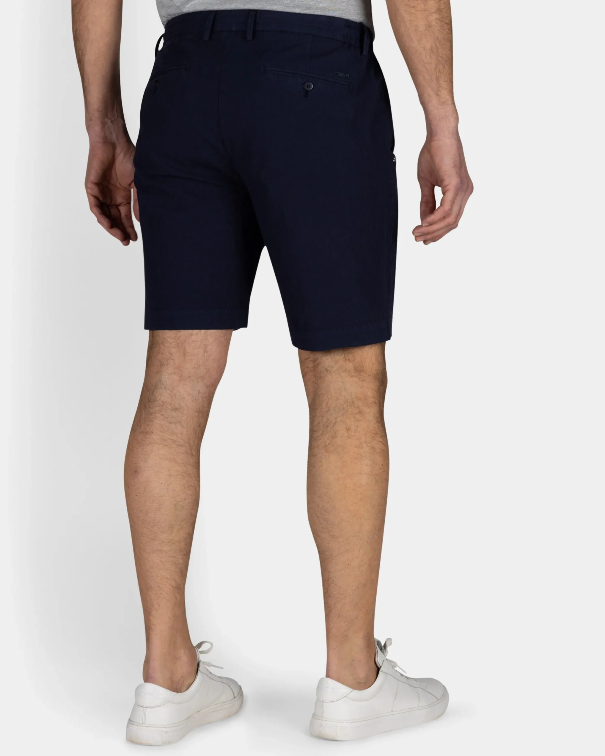 NZA New Zealand Auckland Navy katoenen short met stretch