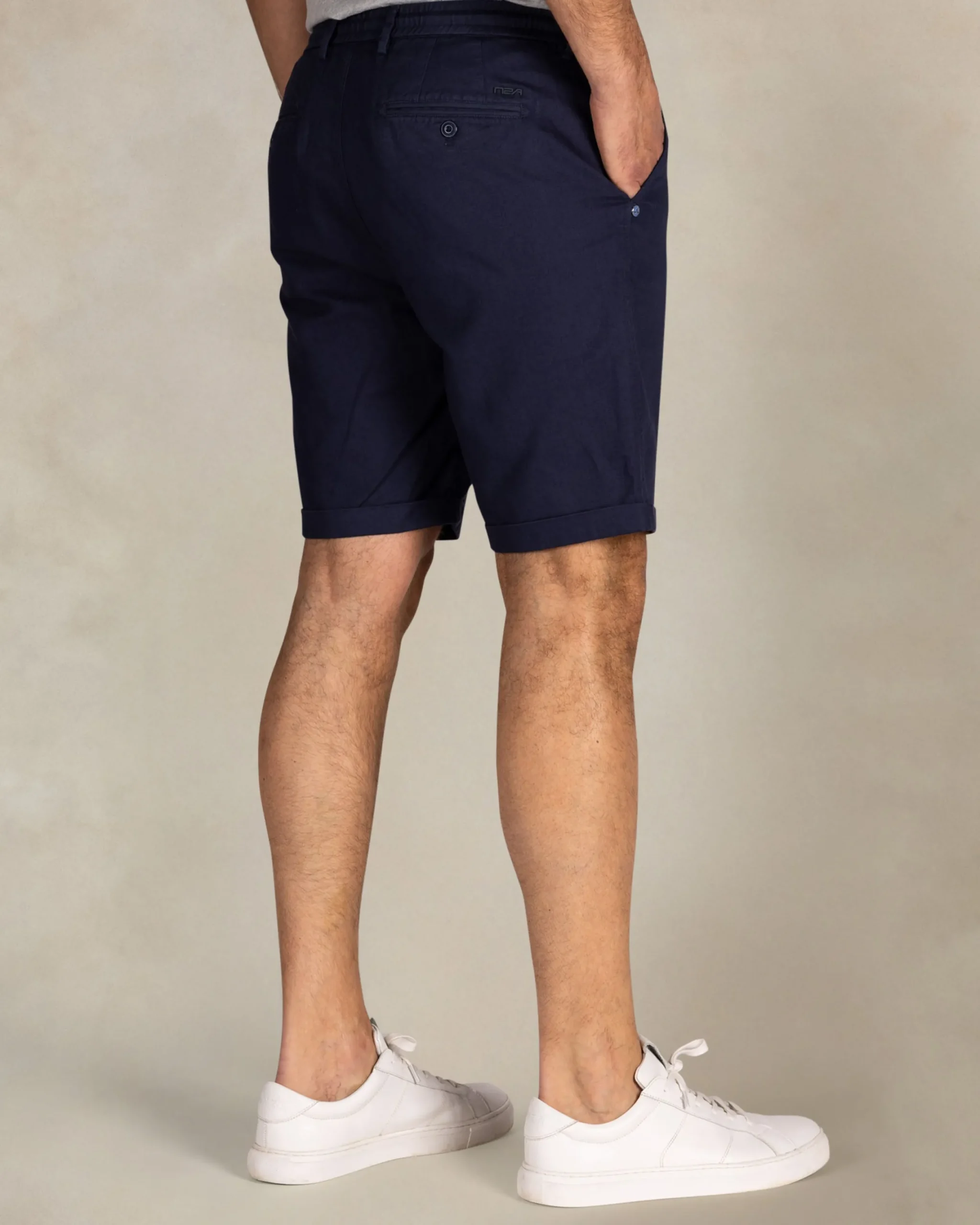 NZA New Zealand Auckland Navy linnen chino shorts