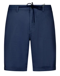 NZA New Zealand Auckland Navy linnen stretch short