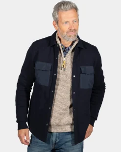 NZA New Zealand Auckland Navy overhemd Otakou -