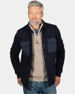 NZA New Zealand Auckland Navy overhemd Otakou -