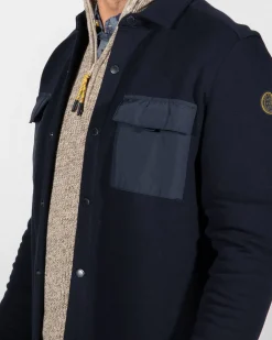 NZA New Zealand Auckland Navy overhemd Otakou -