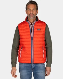 NZA New Zealand Auckland Oranje bodywarmer