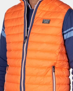 NZA New Zealand Auckland Oranje bodywarmer