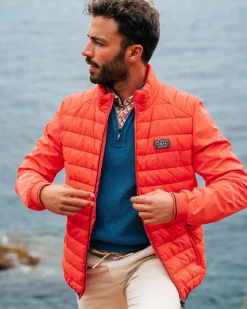 NZA New Zealand Auckland Oranje gewatteerd jack