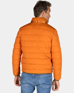 NZA New Zealand Auckland Oranje gewatteerde jas -