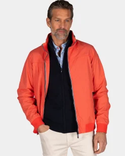 NZA New Zealand Auckland Oranje katoenen bomber