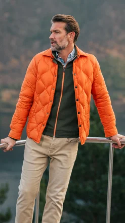 NZA New Zealand Auckland Oranje korte jas -