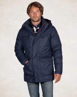 NZA New Zealand Auckland Parka met capucho Blauw -