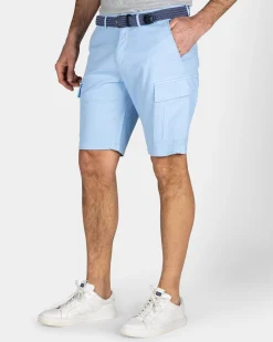 NZA New Zealand Auckland Pastelblauw cargo short