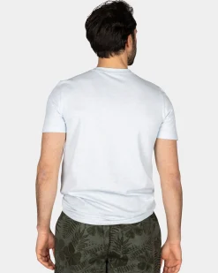 NZA New Zealand Auckland Pastelblauw t-shirt met elastaan