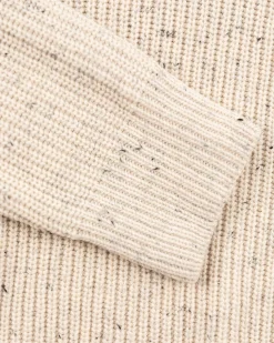 NZA New Zealand Auckland Pullover met halve rits van katoen en wol -