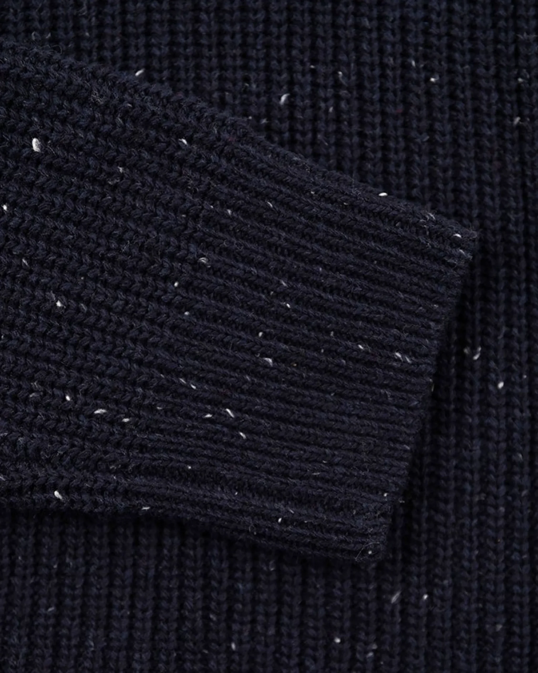 NZA New Zealand Auckland Pullover met halve rits van katoen en wol -