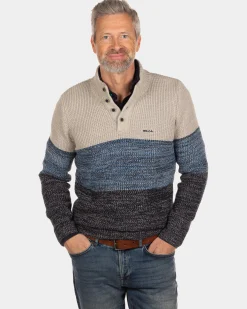 NZA New Zealand Auckland Pullover met knopen Price -