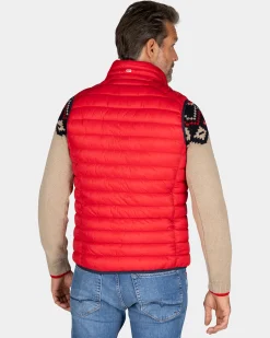 NZA New Zealand Auckland Rode gewatteerde bodywarmer -