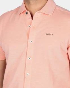 NZA New Zealand Auckland Roze overhemd met korte mouw