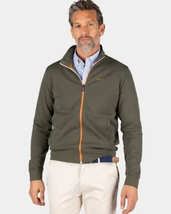 NZA New Zealand Auckland Sportief donkergroen vest -