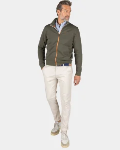 NZA New Zealand Auckland Sportief donkergroen vest -