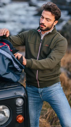 NZA New Zealand Auckland Sportief donkergroen vest -