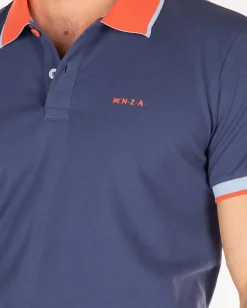 NZA New Zealand Auckland Sportieve effen polo -