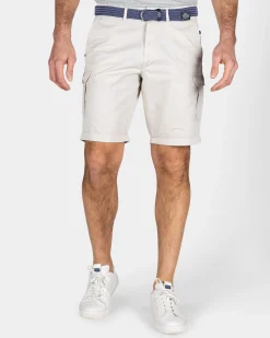 NZA New Zealand Auckland Stoere beige katoenen cargo short