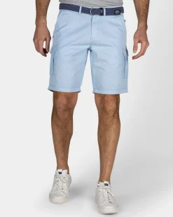 NZA New Zealand Auckland Stoere lichtblauwe katoenen cargo short