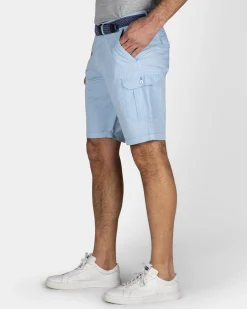 NZA New Zealand Auckland Stoere lichtblauwe katoenen cargo short