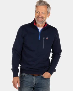 NZA New Zealand Auckland Sweater met halve rits Areare -