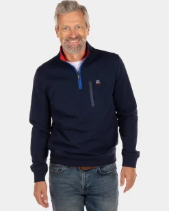 NZA New Zealand Auckland Sweater met halve rits Areare -