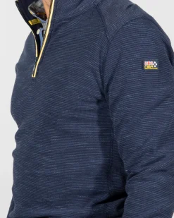 NZA New Zealand Auckland Sweater met halve rits Travers -