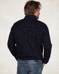 NZA New Zealand Auckland Trui met halve knooppsluiting van wolmix -