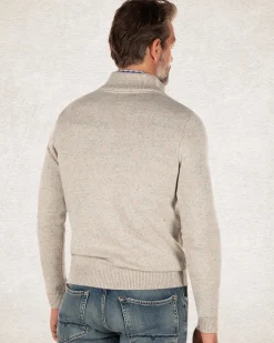 NZA New Zealand Auckland Trui met halve rits met wol -