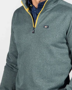 NZA New Zealand Auckland Trui met halve rits Trent -