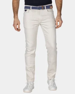 NZA New Zealand Auckland Witte gekleurde spijkerbroek