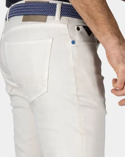 NZA New Zealand Auckland Witte gekleurde spijkerbroek