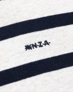 NZA New Zealand Auckland Witte trui met strepen -